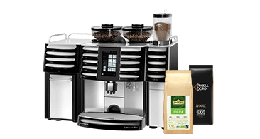 Jacobs Professional Kaffeemaschine Schaerer Coffee Art und Jacobs Professional Good Origin Bohnenkaffee für Gastronomie