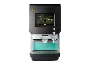 Eine Cafitesse Excellence Touch Kaffeemaschine von Jacobs Professional in der Frontansicht.