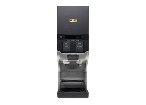 Eine Jacobs Professional Cafitesse Quantum 110 Kaffeemaschine in der Frontansicht.