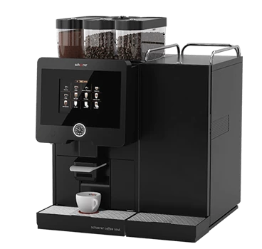 Der Schaerer Coffee Soul Kaffeevollautomat für Unternehmen aus dem Hause Jacobs Professional