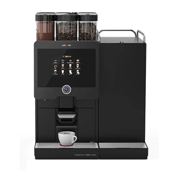 Der Schaerer Coffee Soul Kaffeevollautomat für Unternehmen aus dem Hause Jacobs Professional