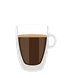 Icon einer Jacobs Professional Espresso Tasse,
