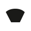 Icon eines schwarzen Filters.