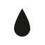 Icon eines schwarzen Tropfens.