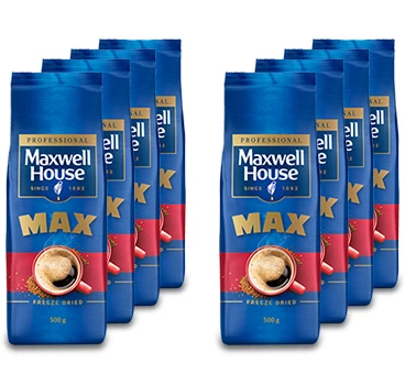 Der Maxwell House Max, 500g Löslicher Kaffee für Ihr Unternehmen!