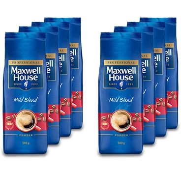 Der Maxwell House Mild Blend, 500g Löslicher Kaffee für Ihr Unternehmen!