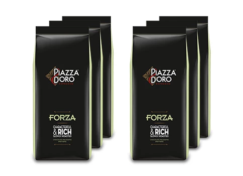 Der Piazza D'Oro Forza Espresso, 1kg Bohnenkaffee für Ihr Unternehmen!