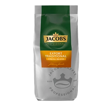 Abbildung des Packshots des Jacobs Professional Produkt Export Café Crème, 1kg Bohnenkaffee
