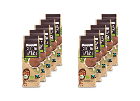 Der Cocoa Fantasy Good Origin, 16 % Kakao, 1kg für Ihr Unternehmen!