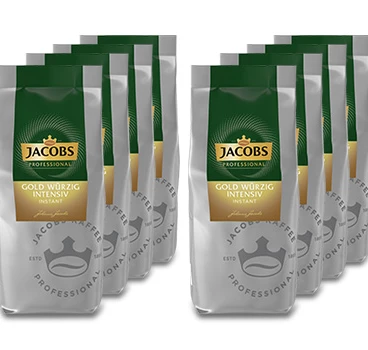 Der Jacobs Professional Gold Würzig Intensiv, 500g Löslicher Kaffee für Ihr Unternehmen!