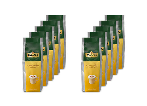 Der Jacobs Professional Cappuccino Vanilla, 1kg Löslicher Kaffee für Ihr Unternehmen!