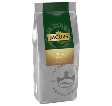 Abbildung eines Jacobs Professional löslicher Kaffee Gold Instant Produktes.