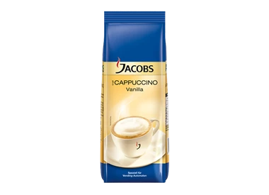 Abbildung des Packshots des Jacobs Professional Produkt Jacobs Cappuccino Vanilla, 1kg Löslicher Kaffee