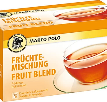  Die Marco Polo Früchtemischung kuvertierte Teebeutel von Jacobs Professional für Ihr Unternehmen!