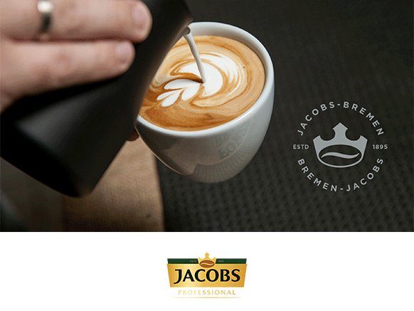 Jacobs – Aus Tradition besonders. Kaffeemaschinen und Kaffee für den professionellen Verwender.