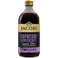 Jacobs Espresso Concentrate Sweet Choco, Artikel: 4009659 - Box mit 6 Flaschen Detailansicht