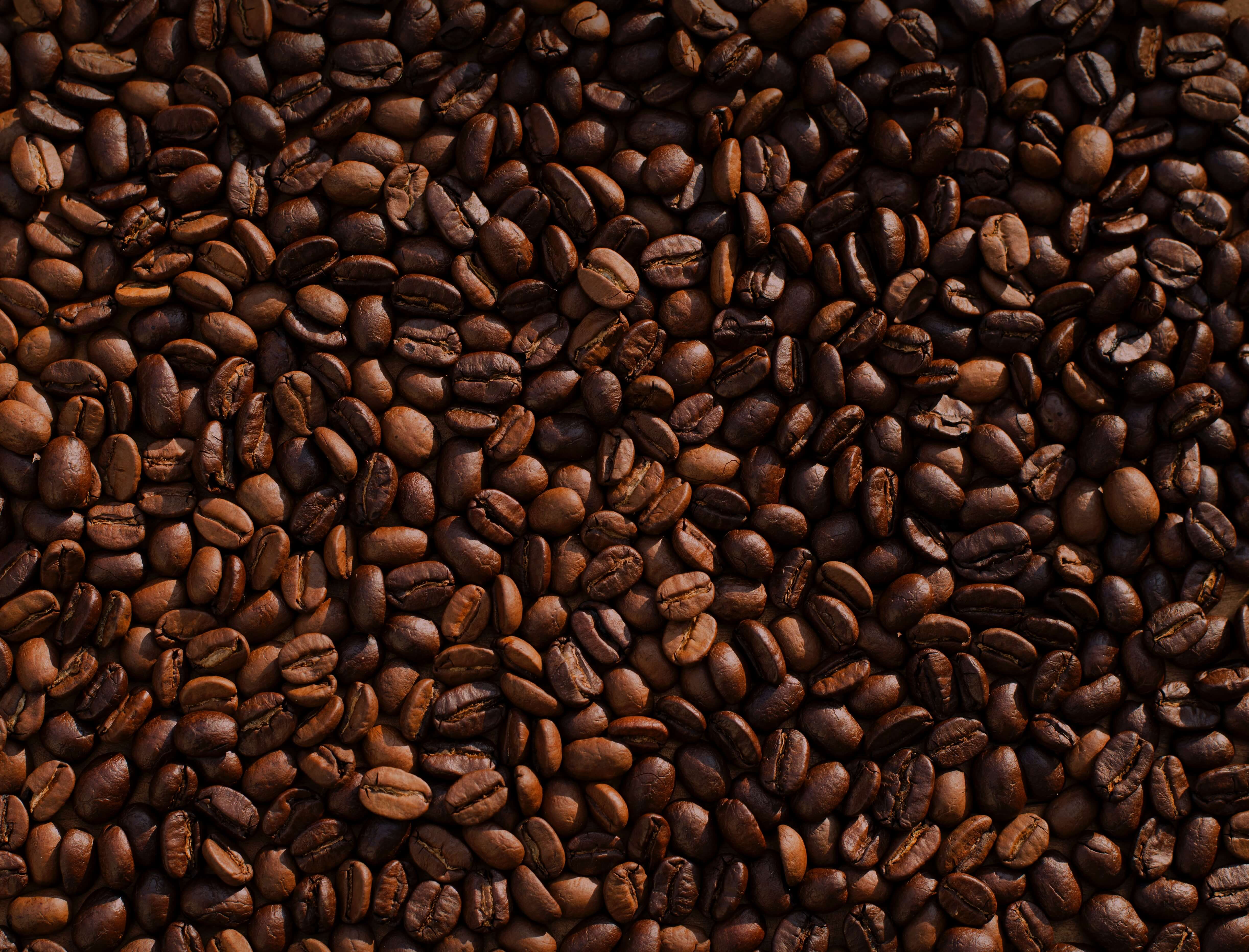 Geröstete Kaffeebohnen