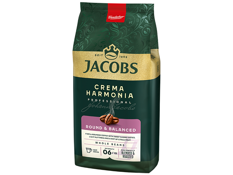 Jacobs Crema Harmonia, Artikel: 4242892 - seitliche Ansicht der Verpackung