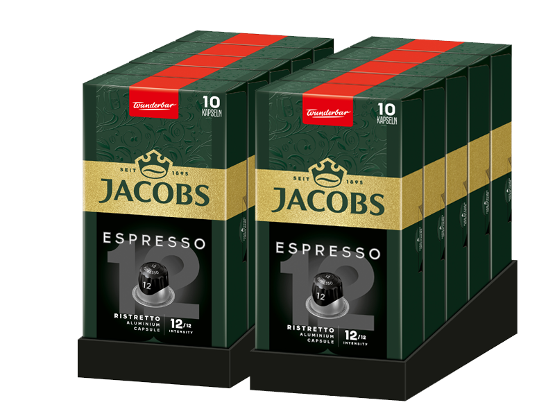 Jacobs Espresso Ristretto, Artikel: 4057020 - Detailansicht Box
