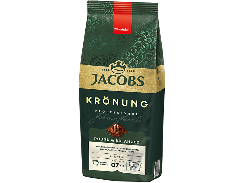 Jacobs Krönung 1kg, Artikel: 4039433 - seitliche Ansicht der Verpackung