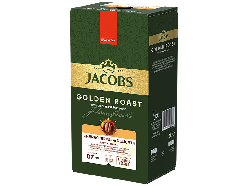 Jacobs Cafitesse Golden Roast 2L, Artikel: 4059443 - Ansicht der Verpackung seitlich rechts