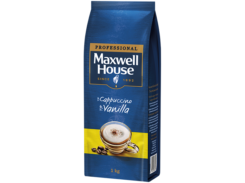Maxwell House Typ Cappucchinco - Detailansicht seitlich