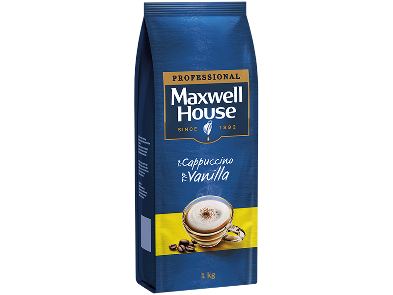 Maxwell House Typ Cappucchinco - Detailansicht seitlich