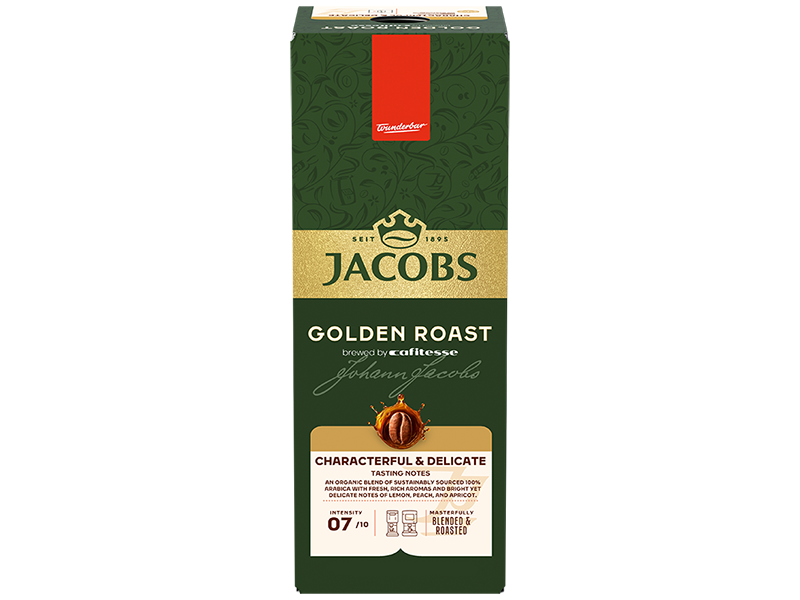 Jacobs Golden Roast 1,25L - Detailansicht Verpackung vorne