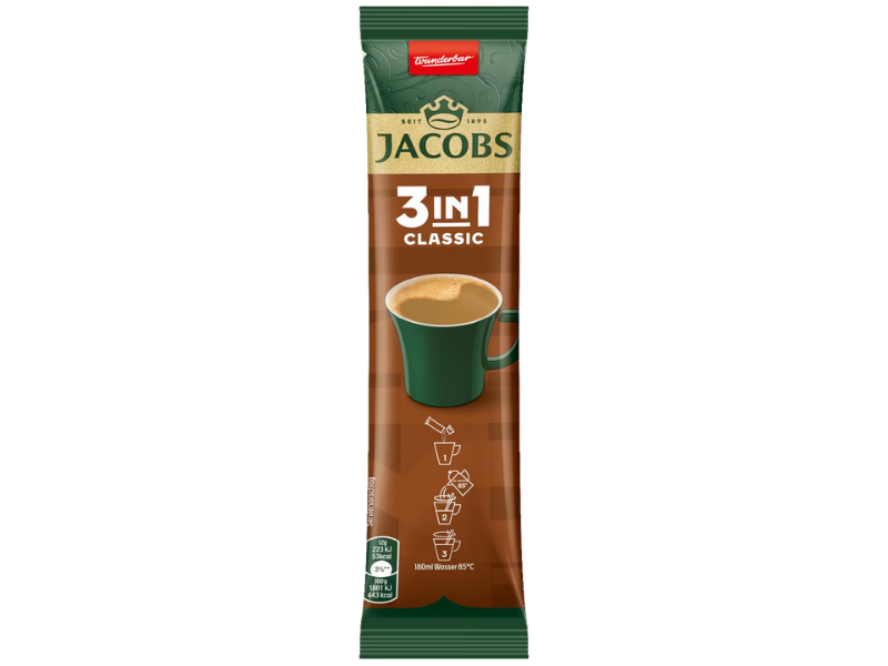 Jacobs 3 in 1 Kaffeesticks, Artikel: 4090579 Bild vom Stick
