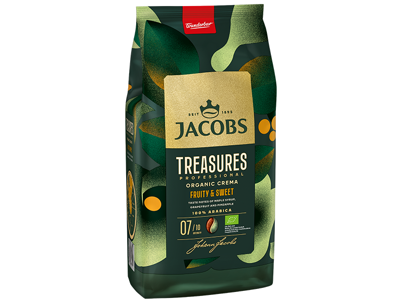 Jacobs Treasure Crema, Artikel: 4242936  - Detailansicht seitlich