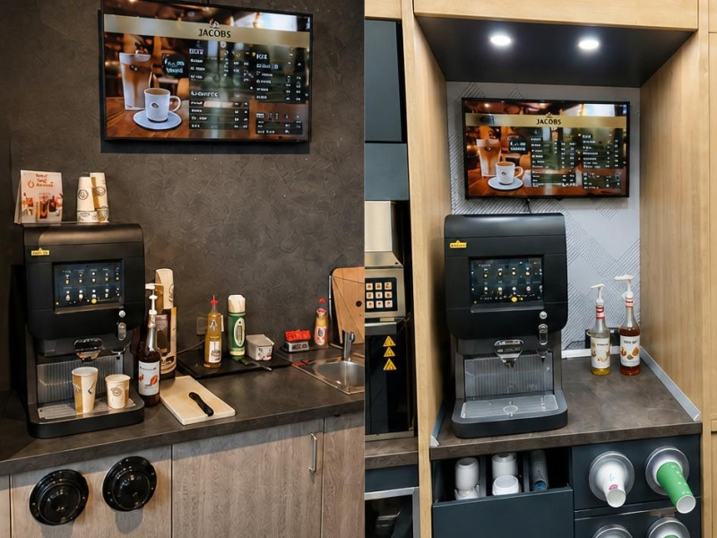 Bilder von Kundenbeispielen der Displays