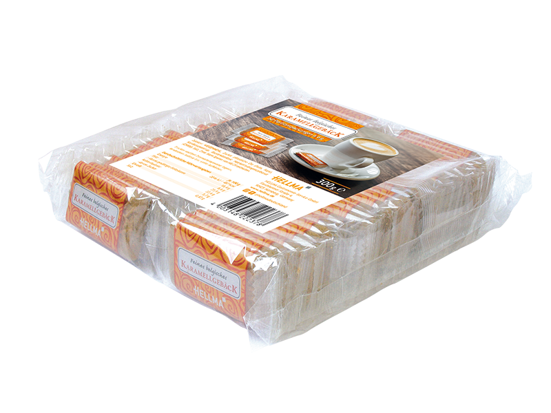 Hellma Karamellgebäck - Artikel: 4057627 - Detailansicht Packung