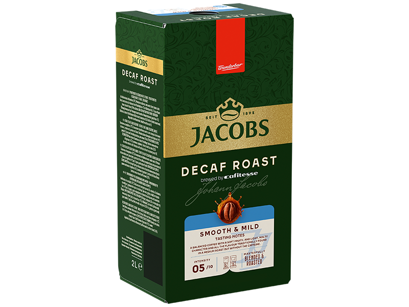 Jacobs Cafitesse Decaf Roast 2L, Artikel: 4059446 - Ansicht der Verpackung seitlich links