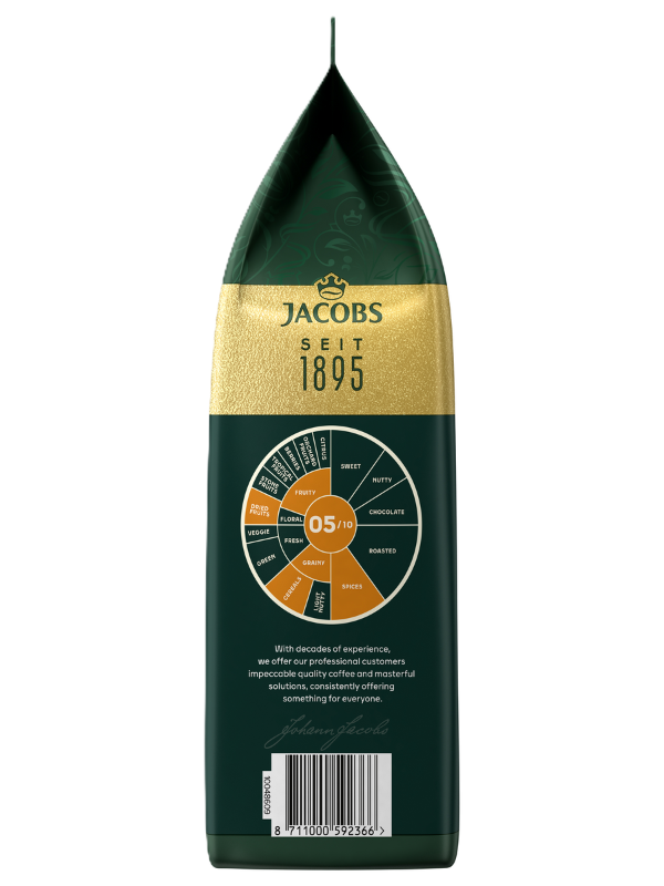 Jacobs Crema Traditional, Artikel: 4024340 - Verpackung seitlich