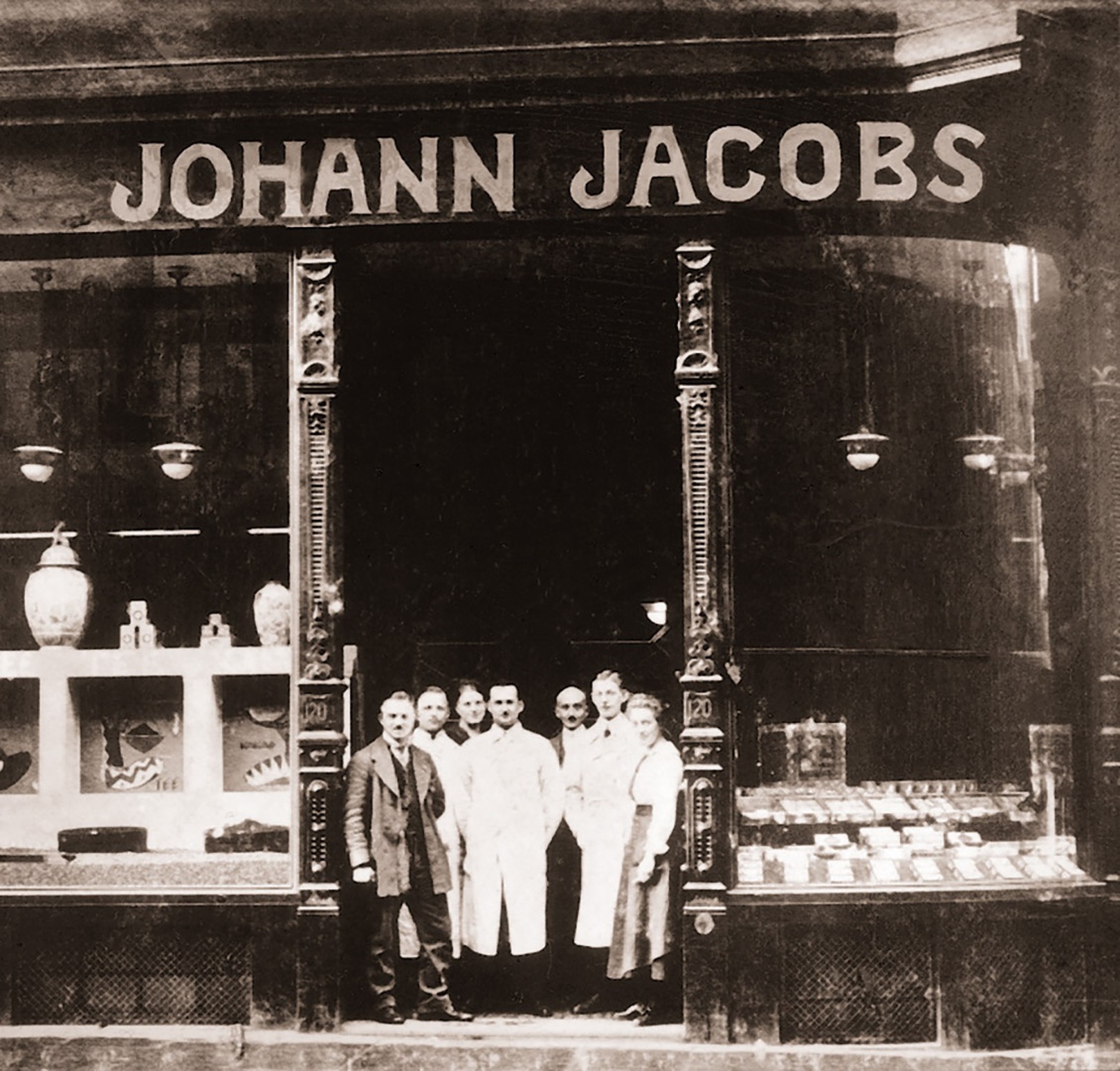 Bild der ersten Rösterei von Johann Jacobs in Bremen