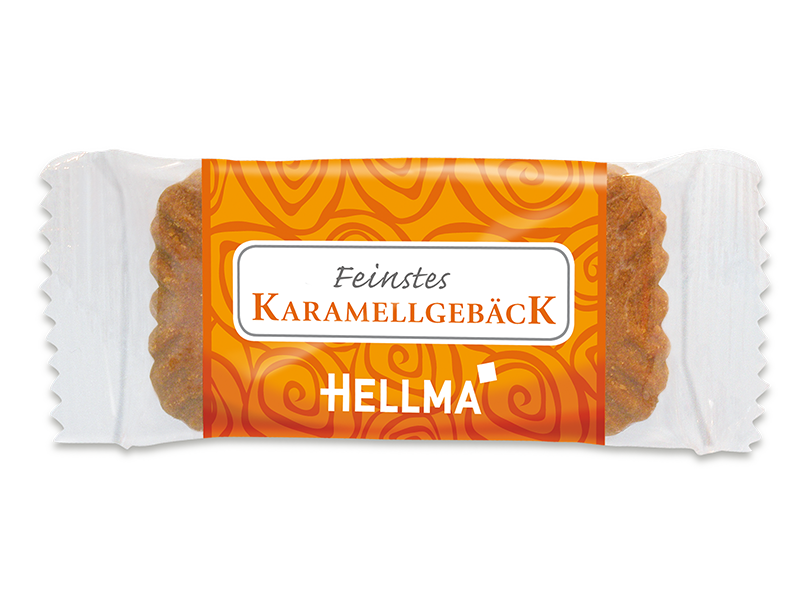 Hellma Karamellgebäck - Detailansicht