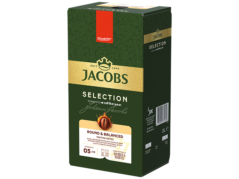 Jacobs Cafitesse Selection 2L, Artikel: 4059441 - Verpackung seitlich rechts