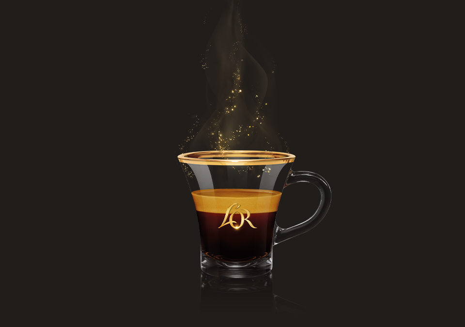 A lor cup of coffee