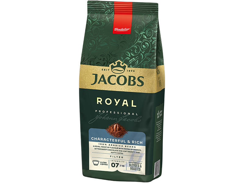Jacobs Royal, Artikel: 4039434 - 1kg Verpackung seitlich