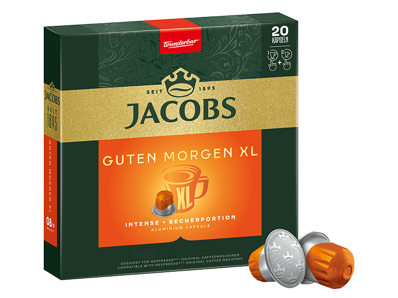 Jacobs Guten Morgen XL, Artikel 4060941 - Detailansicht Einzelverpackung
