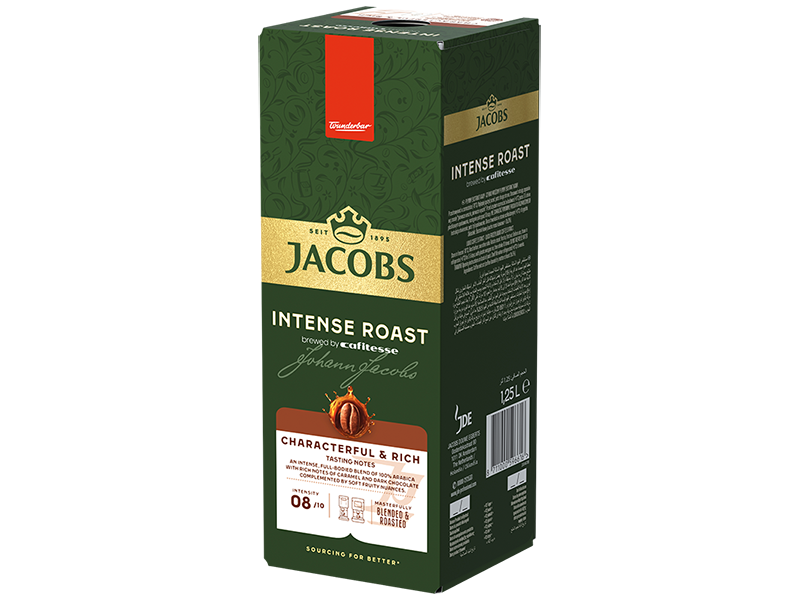 Jacobs  Intense Roast 1,25l - Detailansicht seitlich links