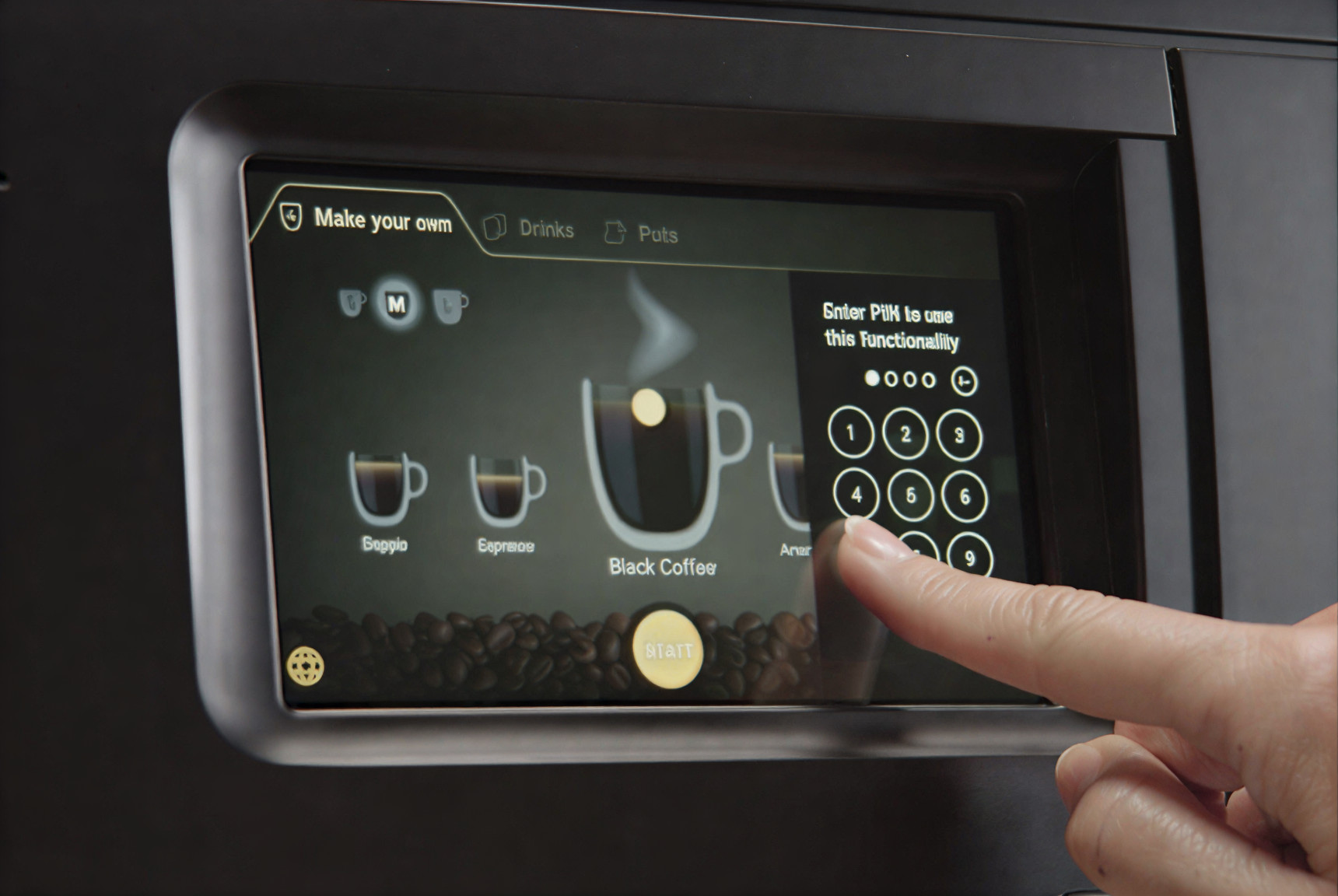 DE Cafitesse Excellence Compact Touch 3