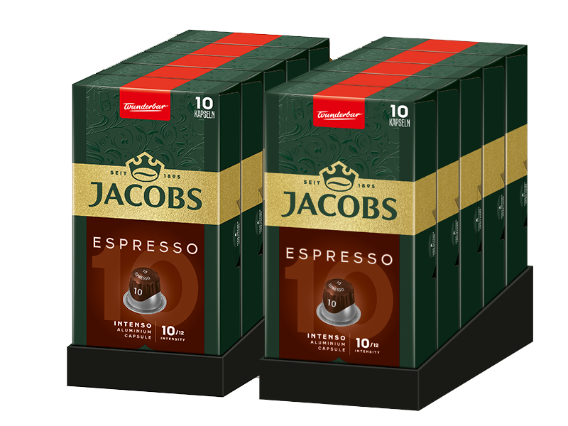 Jacobs Espresso Intenso Artikel: 4057018  - Detailansicht Box