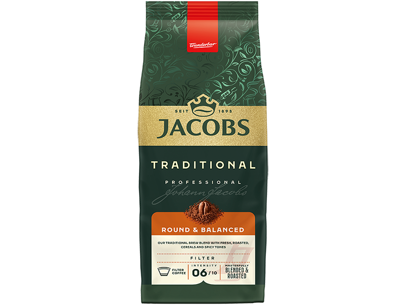 Jacobs Traditional 1kg, Artikel: 4039435 - Detailansicht vorne