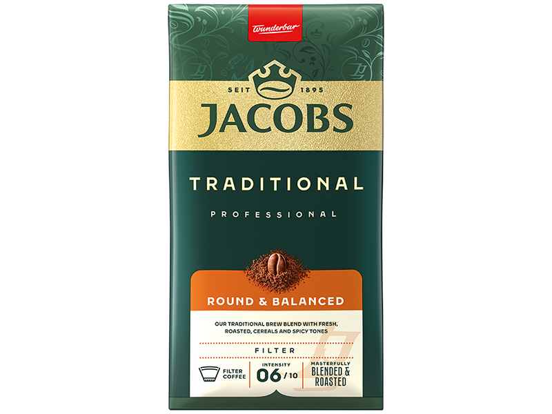 Jacobs Traditional 500g, Artikel: 4039441 - Ansicht der Verpackung
