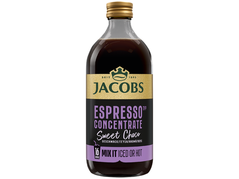 Jacobs Espresso Concentrate Sweet Choco, Artikel: 4009659 - Einzelflasche Detailansicht