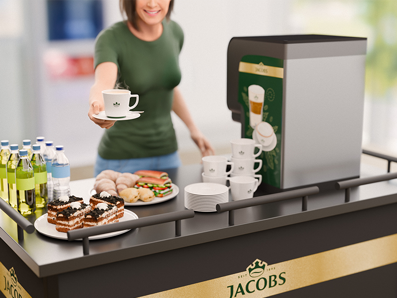 Ihr mobiler Jacobs Barista: