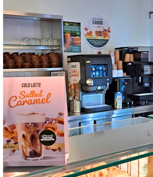 Bild von der Kaffeetheke in der Stauferklinik